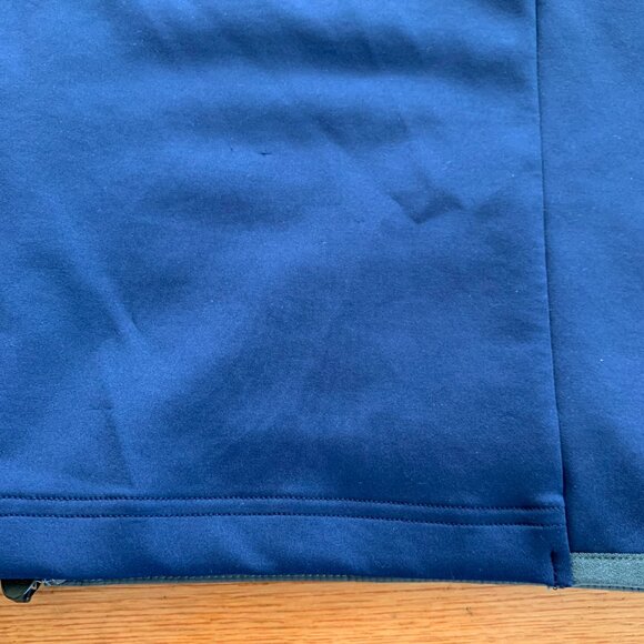 Greyson Yukon Hybrid Full Zip Midlayer Jacket Mens M Quilted Golf Blue Gray - Picture 10 of 12